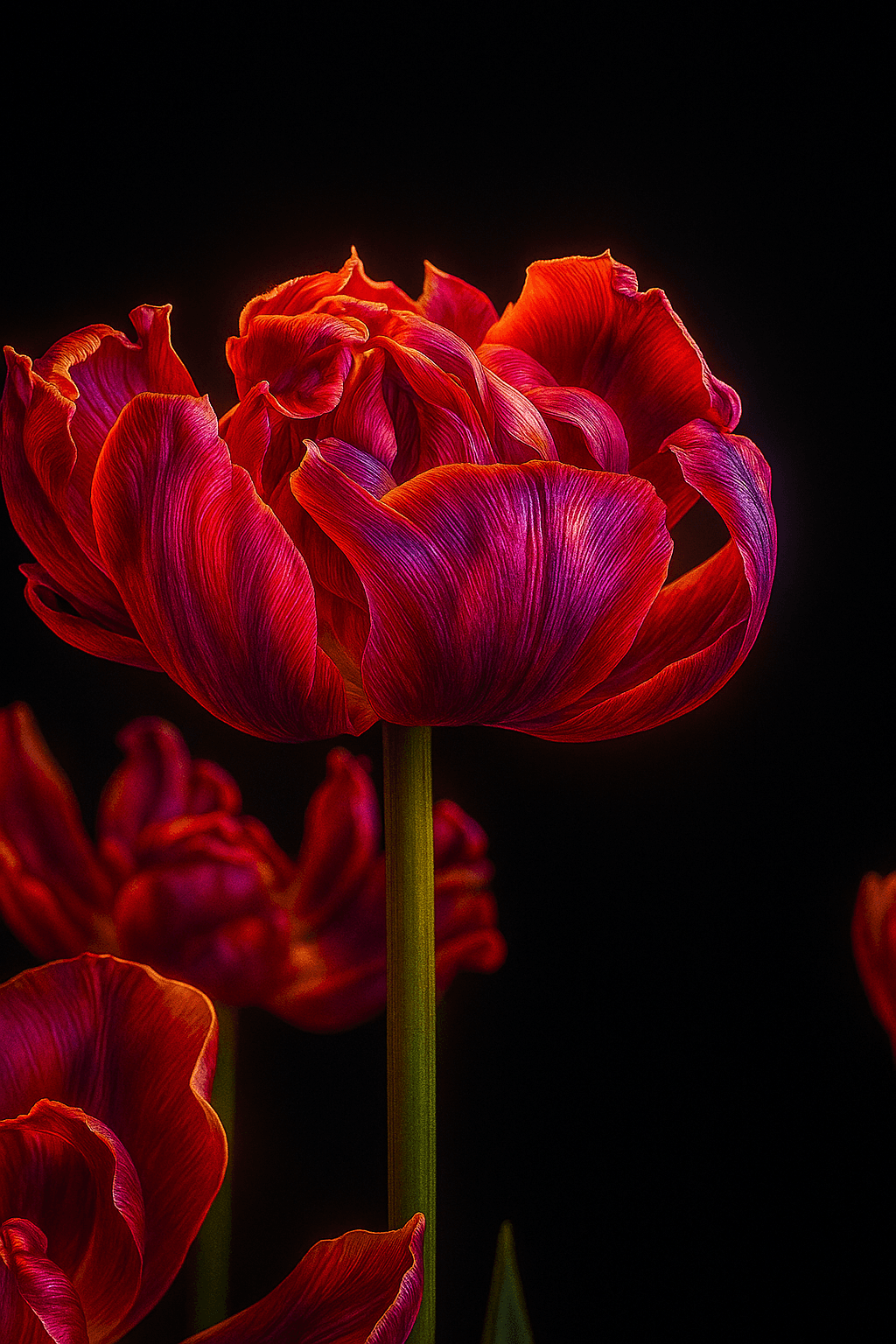 Beate Marie - Fine Art Bloemenfotografie, Diasec afwerking